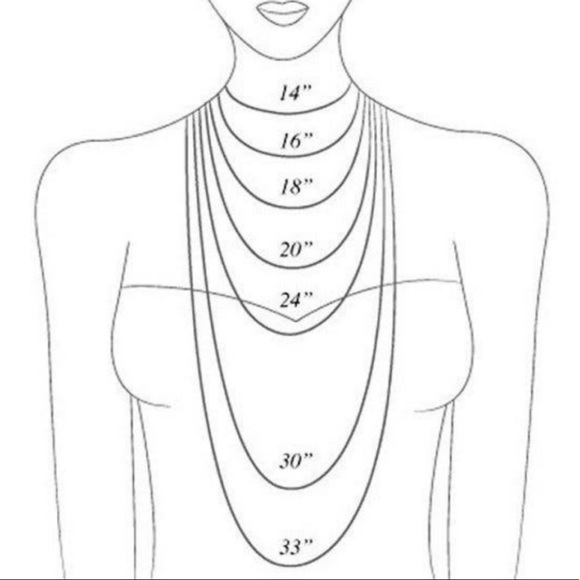 18k Gold Filled Flat Curb Necklace - Picture 8 of 8